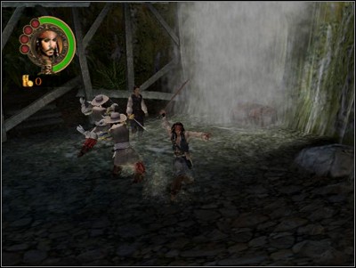 To start off, loot the chest just to the right of your starting point - Trouble with Treasure - Missions - Pirates of the Caribbean: Legend of Jack Sparrow - Game Guide and Walkthrough