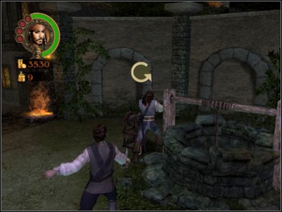 After that, take the left path, where apart from enemy soldiers youll find a treasure chest - The Hero of Port Royal - Missions - Pirates of the Caribbean: Legend of Jack Sparrow - Game Guide and Walkthrough