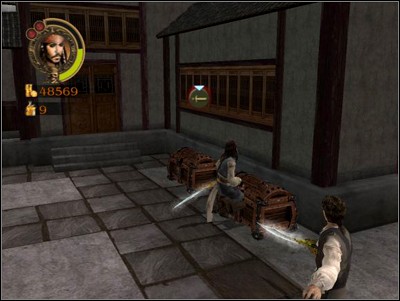 Follow her to finish the mission, but first loot the crates on both your sides - Formosa Fling - Missions - Pirates of the Caribbean: Legend of Jack Sparrow - Game Guide and Walkthrough