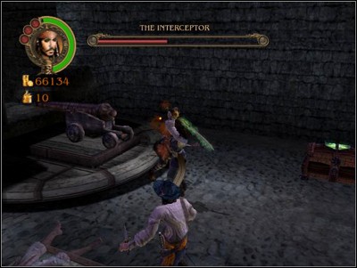 After the artillery is torn to shreds, kill all the remaining pirates to end the mission - Stop Blowing Holes in My Ship! - Missions - Pirates of the Caribbean: Legend of Jack Sparrow - Game Guide and Walkthrough