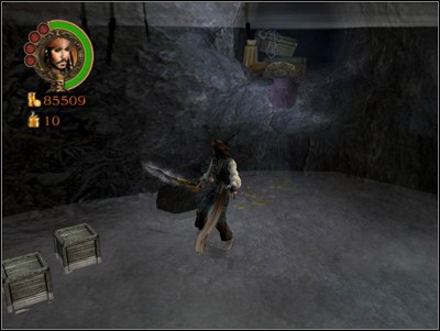 Break through the ranks of pirates until you reach the cannon - youll need to blow up a way in the opposite wall with it - The Damsel and the Dead - Missions - Pirates of the Caribbean: Legend of Jack Sparrow - Game Guide and Walkthrough