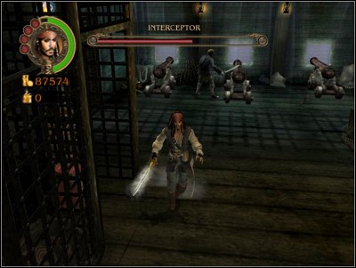 After youre done with this, go onward to Koehler - another boss, not very challenging - Prisoners of the Pearl - Missions - Pirates of the Caribbean: Legend of Jack Sparrow - Game Guide and Walkthrough