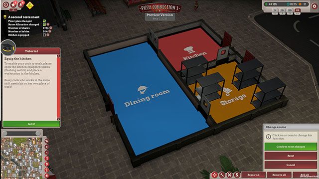 In this task, our goal is to open a second restaurant - A tale of two restaurants | Main missions in Pizza Connection 3 - Main missions - Pizza Connection 3 Game Guide