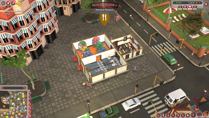 Your first objective in New tracks mission is to collect 120,000$ - New tracks | Main missions in Pizza Connection 3 - Main missions - Pizza Connection 3 Game Guide