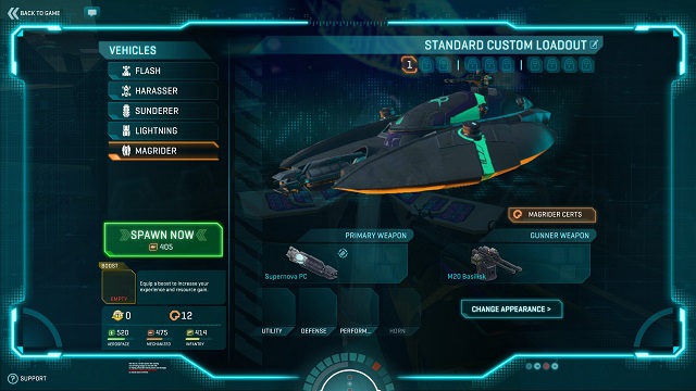 Levitation is my specialty. - Special vehicles and faction aircraft - Means of transport - PlanetSide 2 - Game Guide and Walkthrough