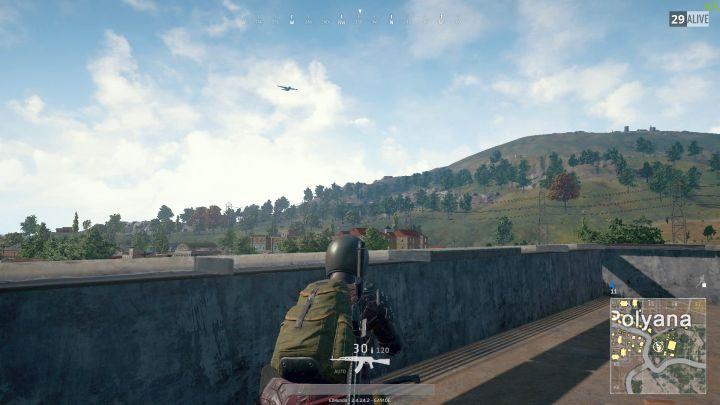 A plane with supplies will show up every several dozen seconds... - Supply airdrop in PUBG - Battlefield - PUBG Guide