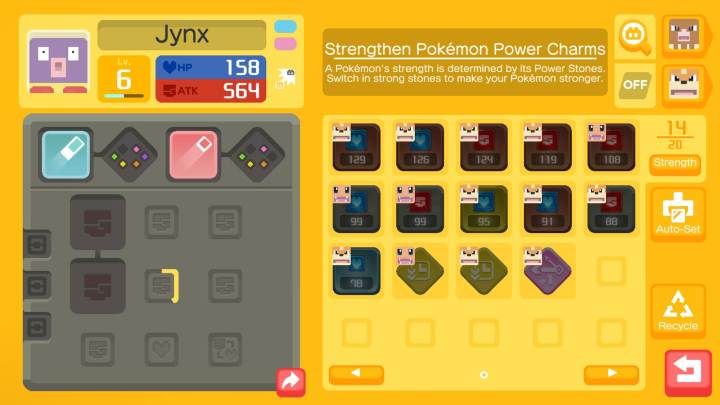 Each pokemon has a certain level; you can increase it during combat or training - How to choose a team in Pokemon Quest? - Combat - Pokemon Quest Game Guide