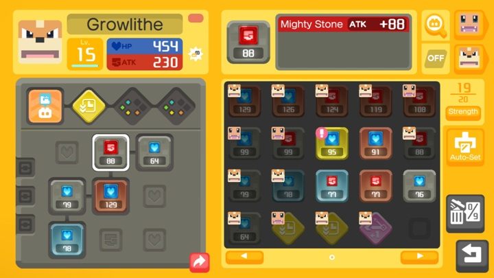 The upgrades youve obtained can be distributed among your pokemon - How to upgrade pokemon in Pokemon Quest? - Pokemon training - Pokemon Quest Game Guide