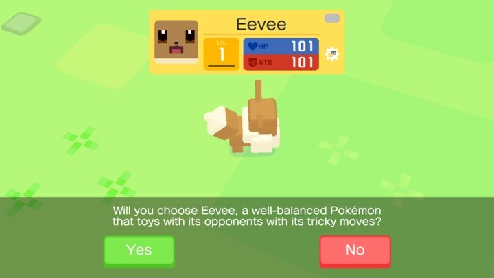 Eevee Evolution Level and Evolved Forms in Pokemon Quest