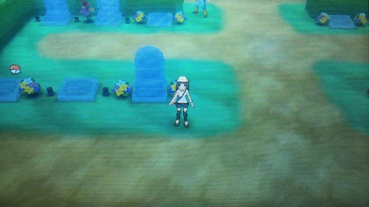 At the cemetery, you will find interesting pokemons! - Route 2, Hauoli Cemetery and Ilima Trial | Walkthrough - Game walkthrough - Pokemon Moon Game Guide