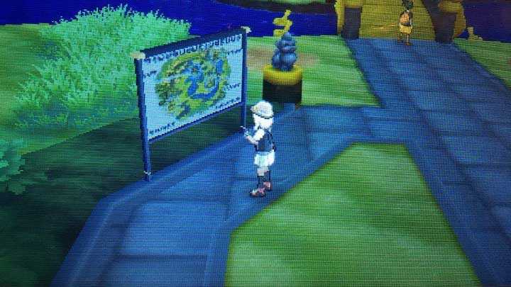 First, lets check the map - Malie City, Malie Garden and Route 10 | Walkthrough - Game walkthrough - Pokemon Moon Game Guide
