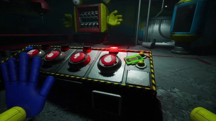 Location: The cassette is on the mechanism used to create a green hand - Poppy Playtime: Tapes in Chapter 2 - all locations - Secrets & Finds - Poppy Playtime Guide, Walkthrough