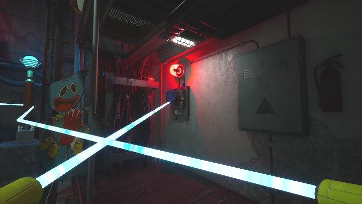 You have to restore power downstairs - Poppy Playtime: Way to the station - walkthrough - Chapter 2 - Poppy Playtime Guide, Walkthrough