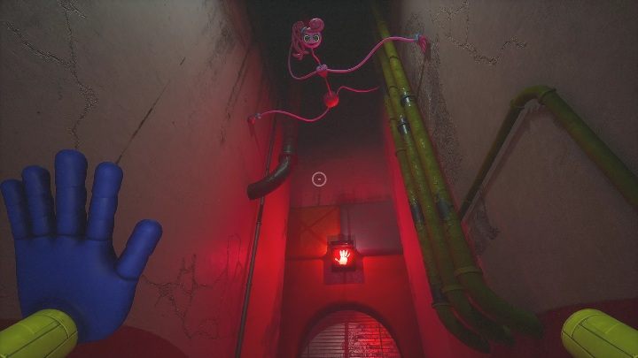 As a result of this encounter, you will lose your right, red hand - Poppy Playtime: Way to the station - walkthrough - Chapter 2 - Poppy Playtime Guide, Walkthrough