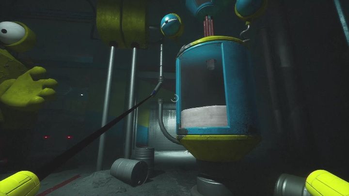 Then approach the bent pipe - Poppy Playtime: Green Hand - walkthrough - Chapter 2 - Poppy Playtime Guide, Walkthrough