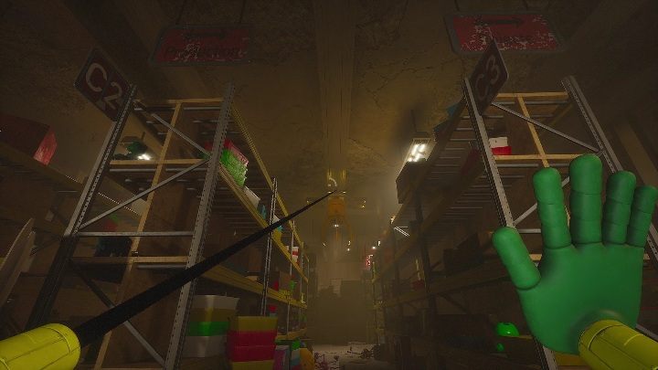 After completing the Musical Memory puzzle, you must return to the room that serves as the hub - Poppy Playtime: Wack-A-Wuggy - walkthrough - Chapter 2 - Poppy Playtime Guide, Walkthrough