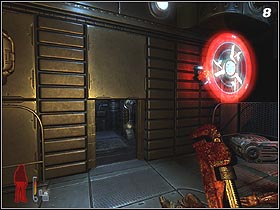 Use the button (#7) to open the door and go forth - Prey 2006: Escape Velocity - Prey 2006: Walkthrough - Prey (2006) Game Guide & Walkthrough