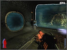 The enemies will get you closed in a cage using the metal bars - Prey 2006: Crash Landing - Prey 2006: Walkthrough - Prey (2006) Game Guide & Walkthrough