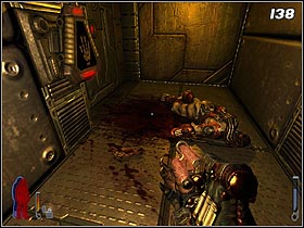 Youll find a chopped off hand (#138) which belonged to one of the hunters - Prey 2006: Sacrifices - Prey 2006: Walkthrough - Prey (2006) Game Guide & Walkthrough