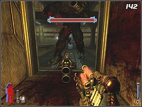 The grenade launcher, combined with the machine gun, can finally damage the beast - Prey 2006: Sacrifices - Prey 2006: Walkthrough - Prey (2006) Game Guide & Walkthrough