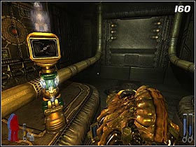 Push both buttons (#158) and use the portal - Prey 2006: Guiding Fires - Prey 2006: Walkthrough - Prey (2006) Game Guide & Walkthrough