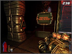 When you reach the force field (#236), spirit walk and enter the next room - Prey 2006: Jen - Prey 2006: Walkthrough - Prey (2006) Game Guide & Walkthrough