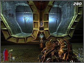 Defeat the flying creatures and wait for the machinery to move to the left (#281) - Prey 2006: Following Her - Prey 2006: Walkthrough - Prey (2006) Game Guide & Walkthrough