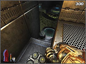 When its ready, the force field will disappear and you will fall inside the box - Prey 2006: The Complex - Prey 2006: Walkthrough - Prey (2006) Game Guide & Walkthrough