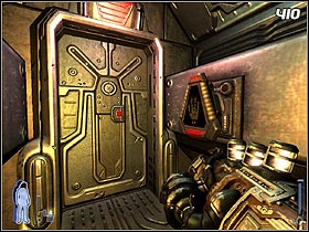 Open the door (#410) and head forth - Prey 2006: Facing the Enemy - Prey 2006: Walkthrough - Prey (2006) Game Guide & Walkthrough