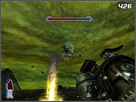 The Mother is using a force field that stops your attacks for now - Prey 2006: Mothers Embrace - Prey 2006: Walkthrough - Prey (2006) Game Guide & Walkthrough