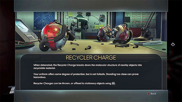 Recycler Charges can be found during your exploration of Talos I Lobby and later in the game they become more common - How to get more crafting materials? | Gameplay basics - Gameplay basics - Prey Game Guide