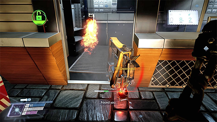 Operators attack you by using flamethrowers - Fighting with machines | Combat - Combat - Prey Game Guide