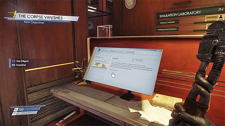 This assignment can be unlocked once youve found your way to the Research and Design department - Neuromod Divison | Side Quests - Side Quests - Prey Game Guide