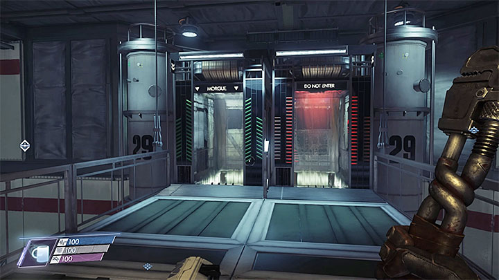 The Grav Shaft that leads to the morgue - Neuromod Divison | Side Quests - Side Quests - Prey Game Guide