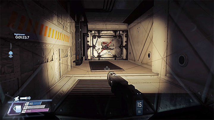 Chowaj sie np. w szybach wentylacyjnych albo w malych pomieszczeniach - Typhon Nightmare | Side Quests - Side Quests - Prey Game Guide