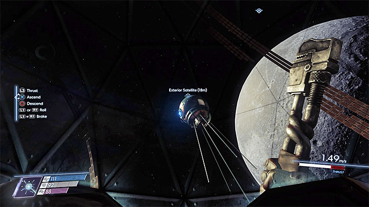 Fly up to the satellite and apply the missing part - Typhon Nightmare | Side Quests - Side Quests - Prey Game Guide