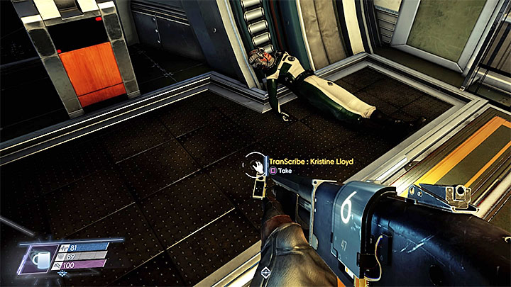 You can get this quest when you reach the Material Extraction Lab located on level 2 of Psychotronics, in its east part - Psychotronics | Side Quests - Side Quests - Prey Game Guide