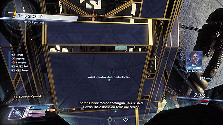 The message from Sarah Elazar officially starts this mission - This Side Up | Main Story - Main Story - Walkthrough - Prey Game Guide