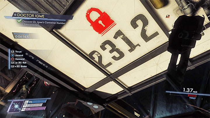 Check out Igwes container number - This Side Up | Main Story - Main Story - Walkthrough - Prey Game Guide