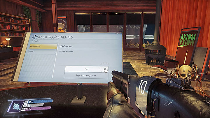 Choose the new recording from the list - Before I Give You the Key | Main Story - Main Story - Walkthrough - Prey Game Guide