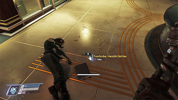 This side mission can be unlocked once youve managed to access the level four of Talos I Lobby (the area which houses the malfunctioning elevator and is a background to an encounter with the Typhoon Telepath) - Talos I Lobby | Side Quests - Side Quests - Prey Game Guide