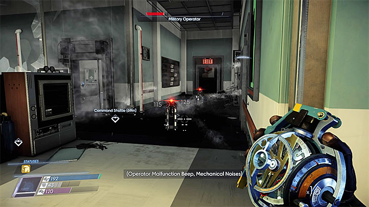 Defeat the ambush inside the Trauma Center - Talos I Lobby | Side Quests - Side Quests - Prey Game Guide