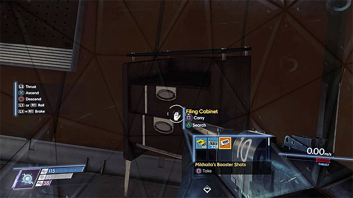 The mission is about finding injections (booster shots) required to fight the symptoms of Mikhailas rare disease - Dayo Igwe; Mikhaila Ilyushin | Side Quests - Side Quests - Prey Game Guide