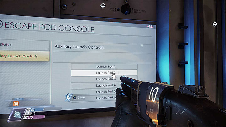 Choose Pod Nr. 2 - Shuttle Bay | Side Quests - Side Quests - Prey Game Guide