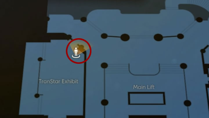 Visit the TranStar Exhibit Room located in the western part of level 1 of Talos I Lobby - Talos Smuggling Ring | Side Quests - Side Quests - Prey Game Guide