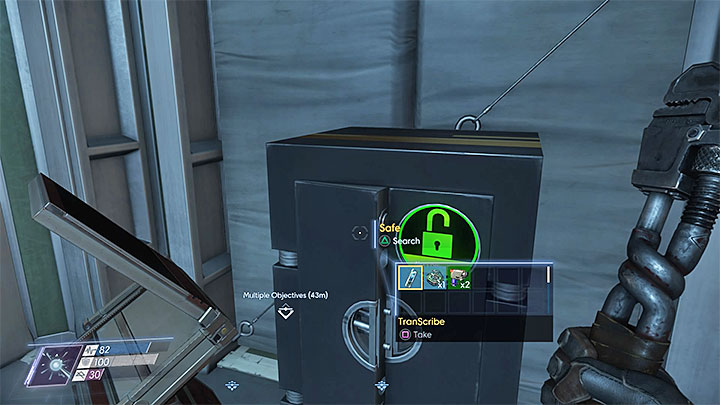 Get access to Alex safe - Dear Future Self Achievement - Achievements and trophies - Prey Game Guide