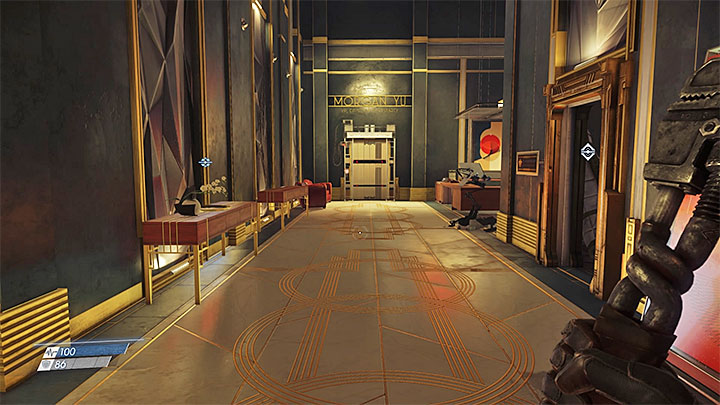 The corridor leading to the protagonists office. - An Office With a View | Main Story - Main Story - Walkthrough - Prey Game Guide