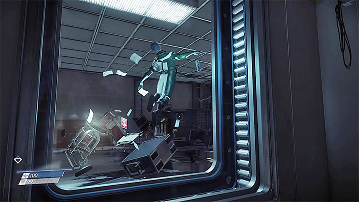 Calvinos corpse is drifting in the place inaccessible from the labs level - Through a Glass Darkly | Main Story - Main Story - Walkthrough - Prey Game Guide