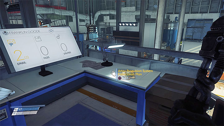 Fortunately, unlocking the propulsion system is not that complicated - Through a Glass Darkly | Main Story - Main Story - Walkthrough - Prey Game Guide