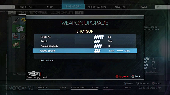 A fully upgraded Shotgun - Cold Dead Hands | Trophies and achievements - Achievements and trophies - Prey Game Guide